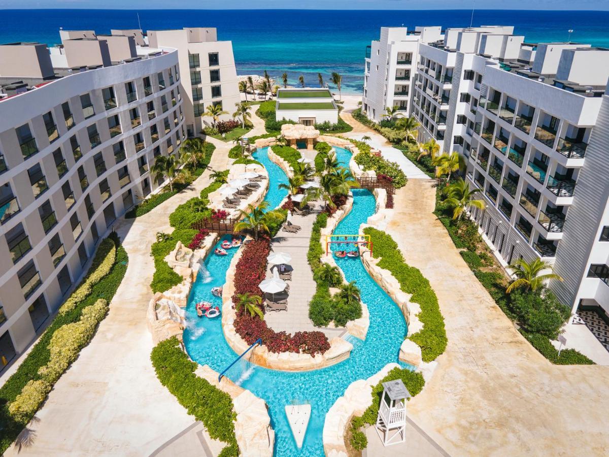 Ocean Eden Bay (Adults Only) Hotel Spring Rises Eksteriør billede Aerial view of the resort