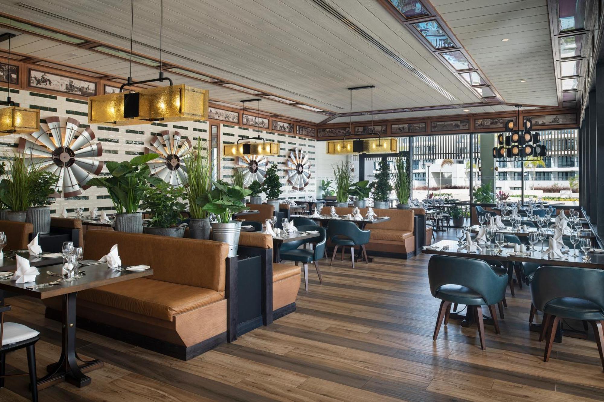 Ocean Eden Bay (Adults Only) Hotel Spring Rises Eksteriør billede Interior of the restaurant