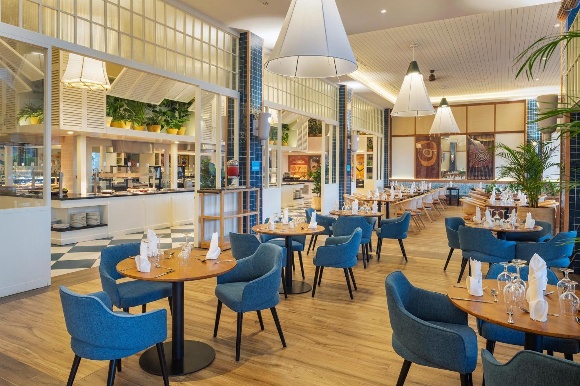 Ocean Eden Bay (Adults Only) Hotel Spring Rises Eksteriør billede The restaurant